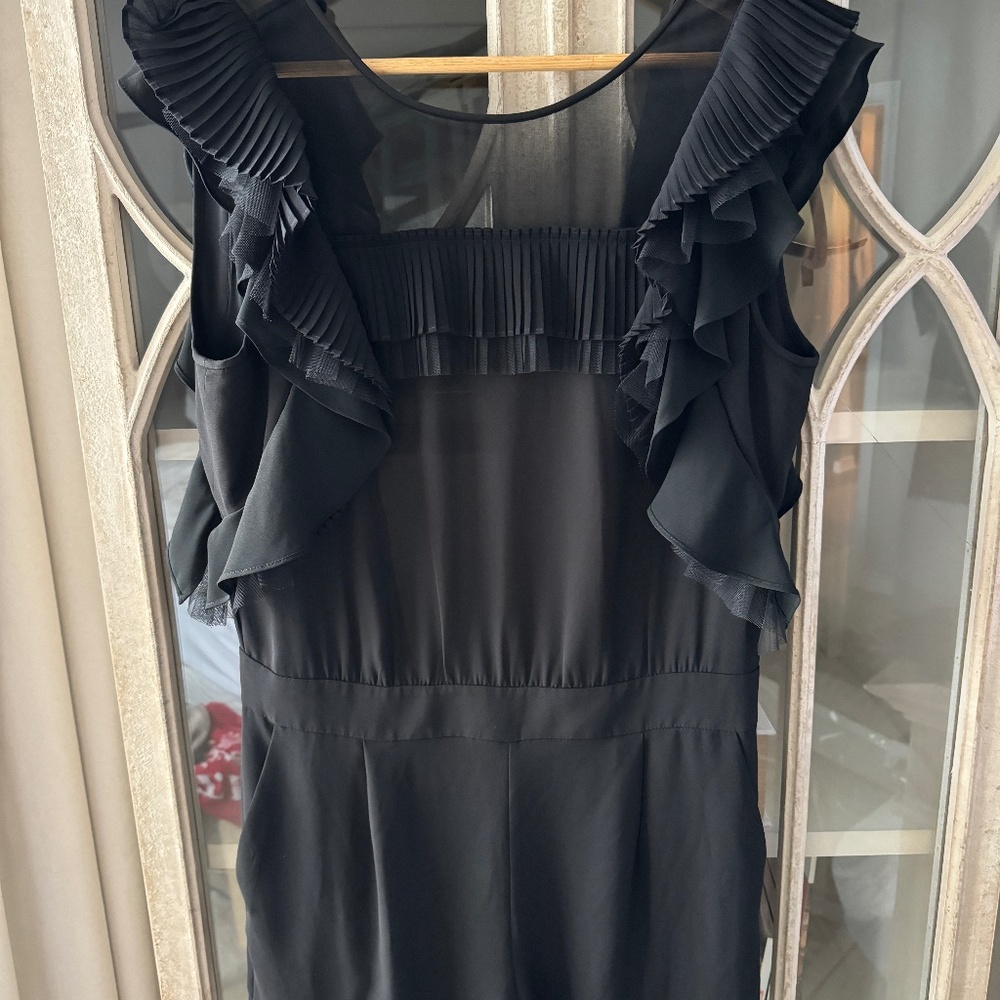 BCBG Black Romper